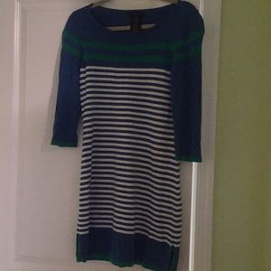 Great t-shirt dress made out of sweater material!